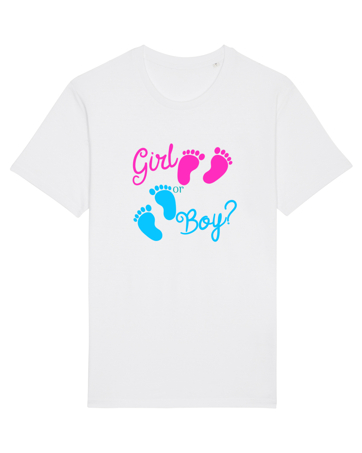 Tricou mânecă scurtă Unisex Rocker White