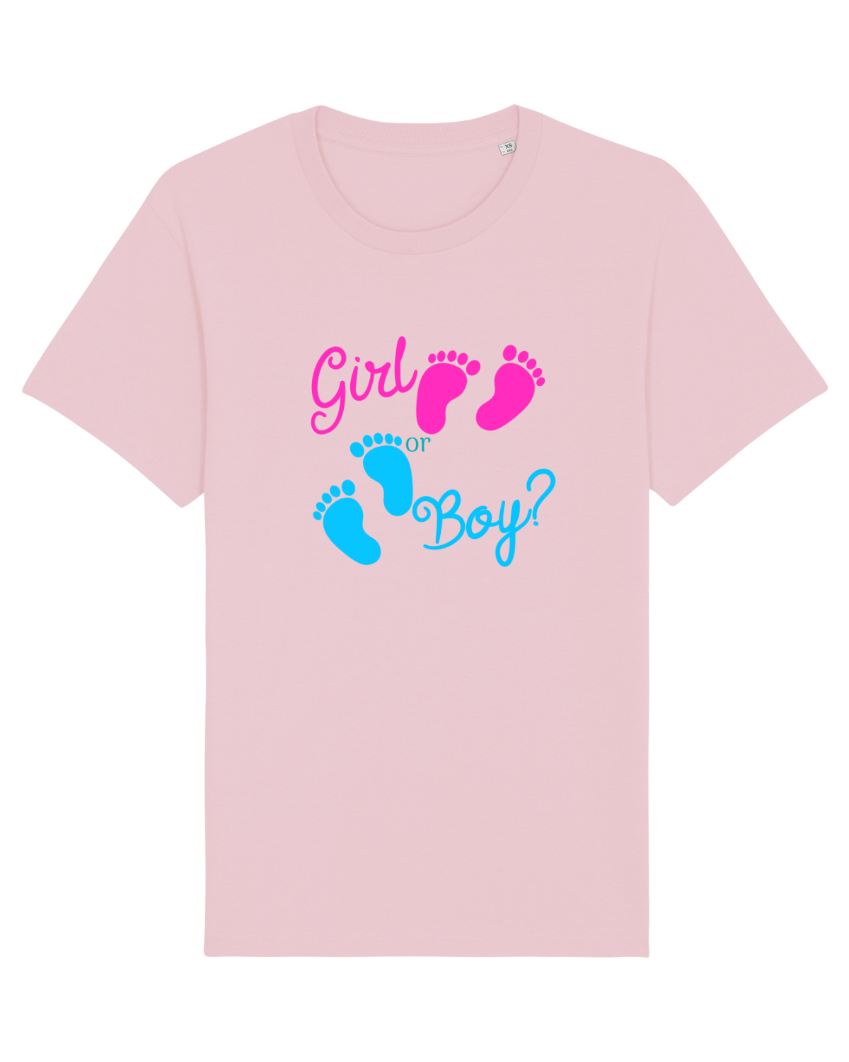 Tricou mânecă scurtă Unisex Rocker Cotton Pink