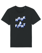 Hook&fight Tricou mânecă scurtă Unisex Rocker
