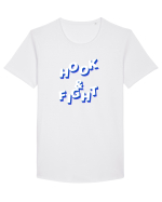 Hook&fight Tricou mânecă scurtă guler larg Bărbat Skater