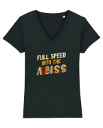 Full speed Tricou mânecă scurtă guler V Damă Evoker