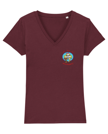 Los Pollos Hermanos Burgundy