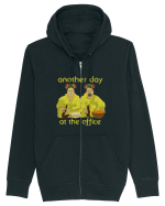 Another day at the office Hanorac cu fermoar Unisex Connector