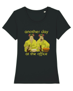 Another day at the office Tricou mânecă scurtă guler larg fitted Damă Expresser