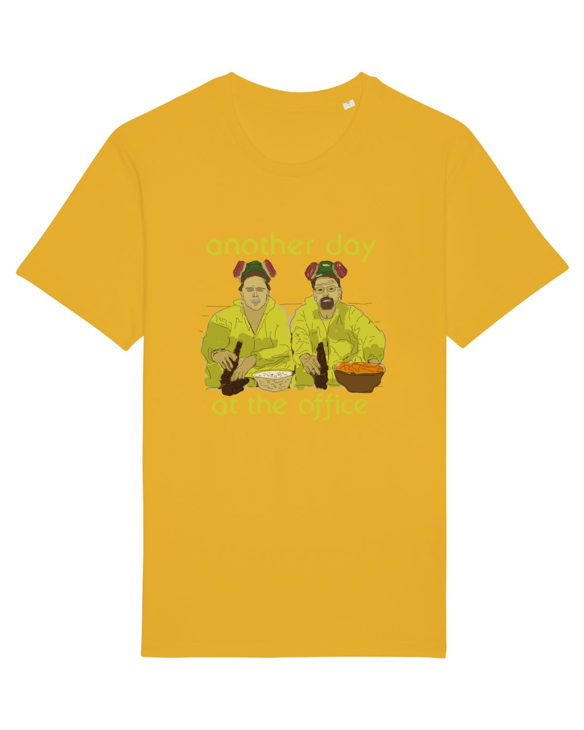 Tricou mânecă scurtă Unisex Rocker Spectra Yellow