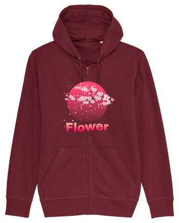 Flower  1 Burgundy