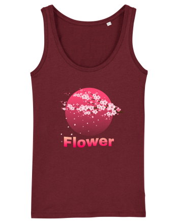 Flower  1 Burgundy