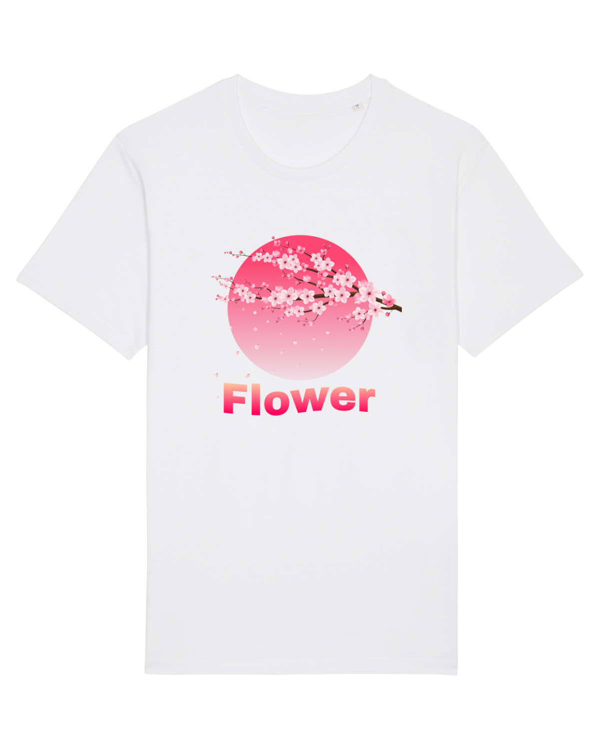 Tricou mânecă scurtă Unisex Rocker White