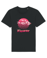 Flower  1 Tricou mânecă scurtă Unisex Rocker