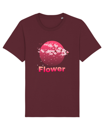 Flower  1 Burgundy