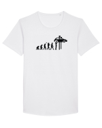 Mechanic Evolution Tricou mânecă scurtă guler larg Bărbat Skater