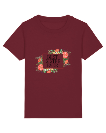 Best Sister Ever 1  Burgundy