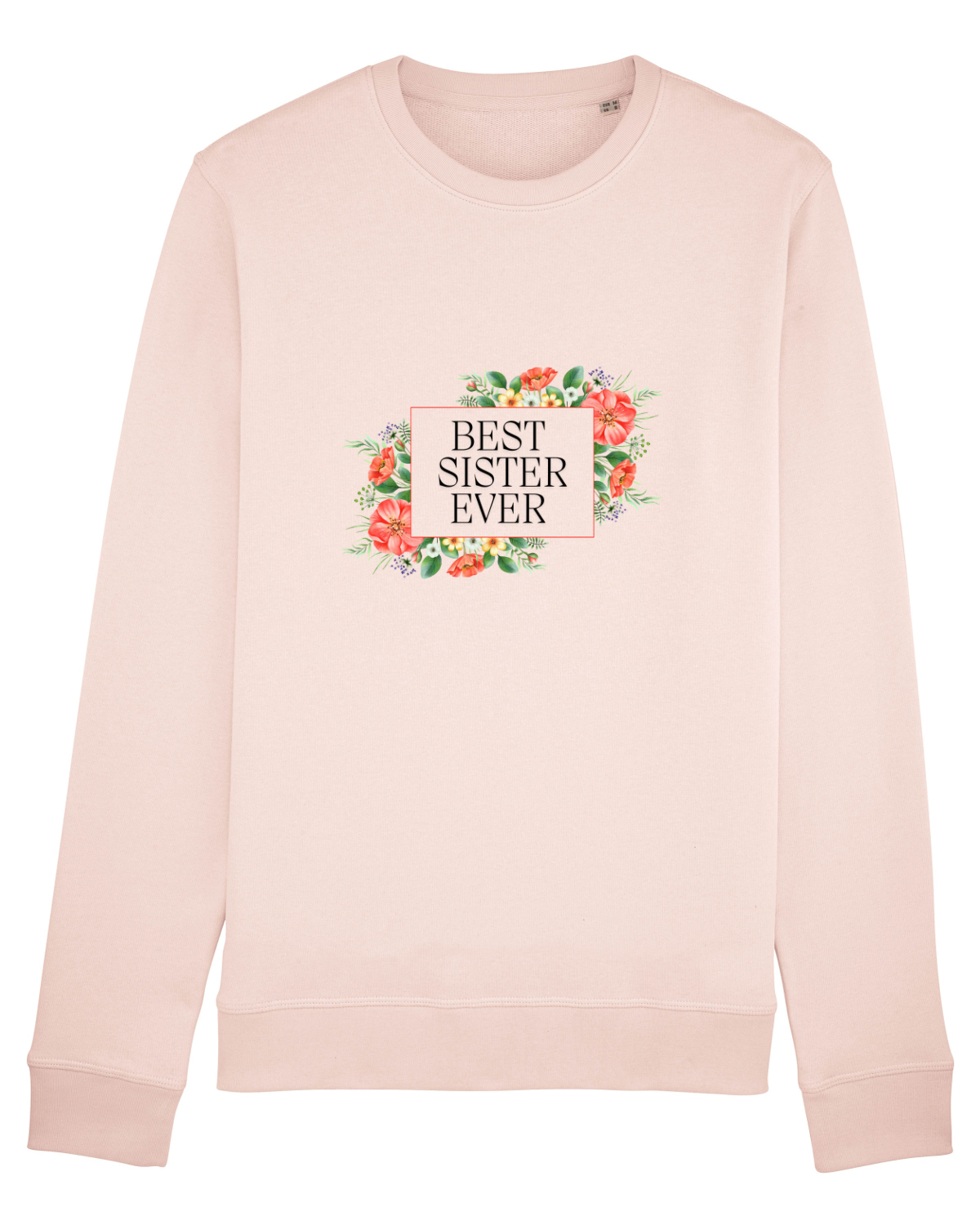 Bluză mânecă lungă Unisex Rise Candy Pink