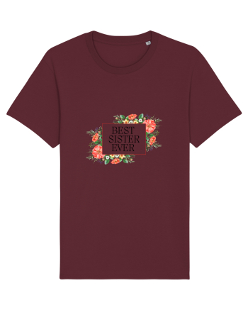 Best Sister Ever 1  Burgundy
