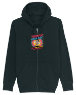 TOON UP YOUR DAY - MAY THE LAUGHS BE WITH YOU! Hanorac cu fermoar Unisex Connector