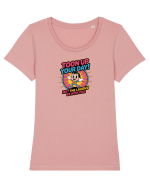 TOON UP YOUR DAY - MAY THE LAUGHS BE WITH YOU! Tricou mânecă scurtă guler larg fitted Damă Expresser