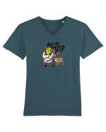 ARE WE THERE YET? - MAI AVEM PANA AJUNGEM? 2 Tricou mânecă scurtă guler V Bărbat Presenter