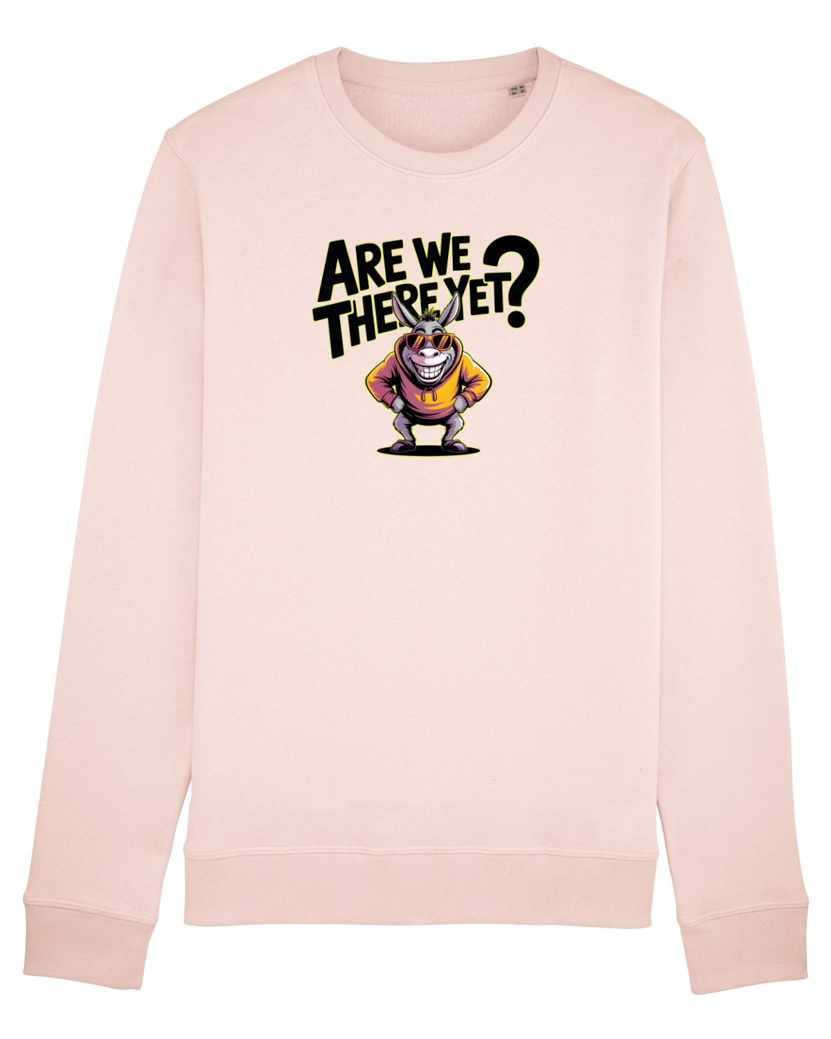 Bluză mânecă lungă Unisex Rise Candy Pink
