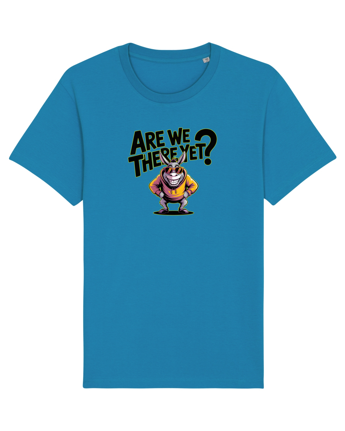 Tricou mânecă scurtă Unisex Rocker Azur