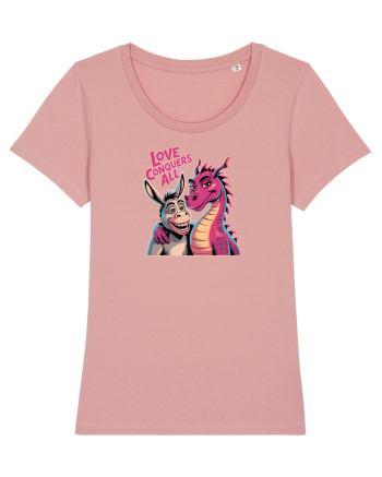LOVE CONQUERS ALL - IUBIREA INVINGE TOTUL - magar & dragonita Canyon Pink