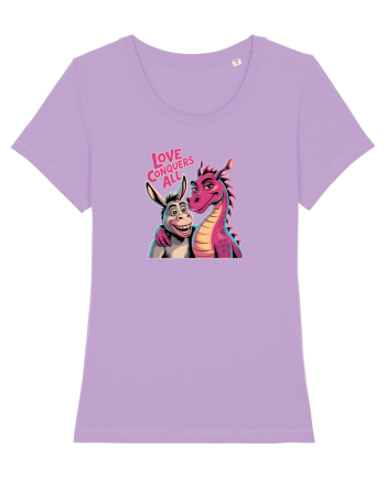 LOVE CONQUERS ALL - IUBIREA INVINGE TOTUL - magar & dragonita Lavender Dawn
