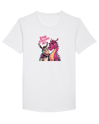 LOVE CONQUERS ALL - IUBIREA INVINGE TOTUL - magar & dragonita White