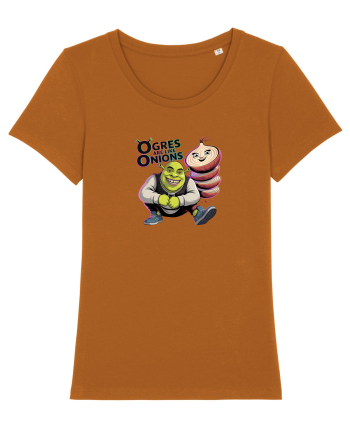 OGRES ARE LIKE ONIONS - Capcaunii sunt ca ceapa, au multe straturi Roasted Orange
