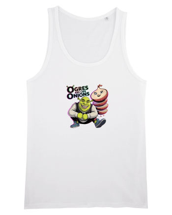 OGRES ARE LIKE ONIONS - Capcaunii sunt ca ceapa, au multe straturi White