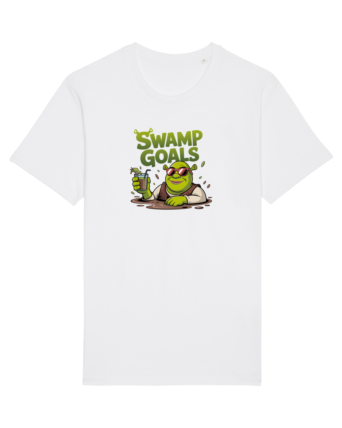 Tricou mânecă scurtă Unisex Rocker White
