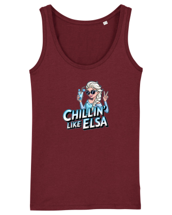 CHILLIN` LIKE ELSA - COCKTAIL Burgundy