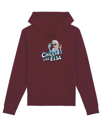 CHILLIN` LIKE ELSA - COCKTAIL Burgundy
