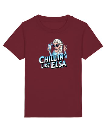 CHILLIN` LIKE ELSA - COCKTAIL Burgundy