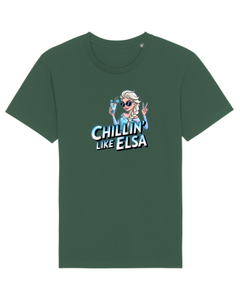 CHILLIN` LIKE ELSA - COCKTAIL Bottle Green