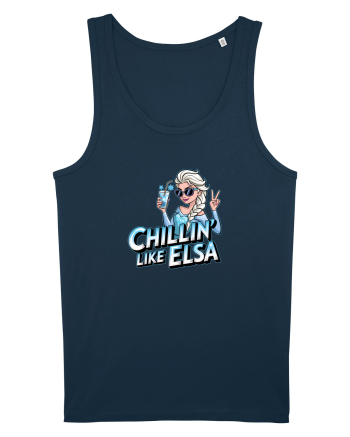 CHILLIN` LIKE ELSA - COCKTAIL Navy