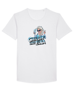 CHILLIN` LIKE ELSA - COCKTAIL Tricou mânecă scurtă guler larg Bărbat Skater