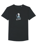 THE COLD NEVER BOTHERED ME ANYWAY Tricou mânecă scurtă guler larg Bărbat Skater