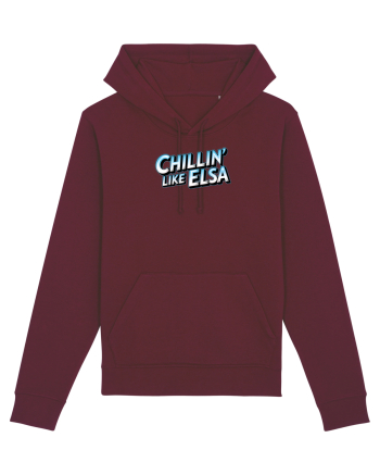 CHILLIN` LIKE ELSA 1 Burgundy