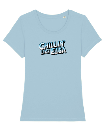 CHILLIN` LIKE ELSA 1 Sky Blue