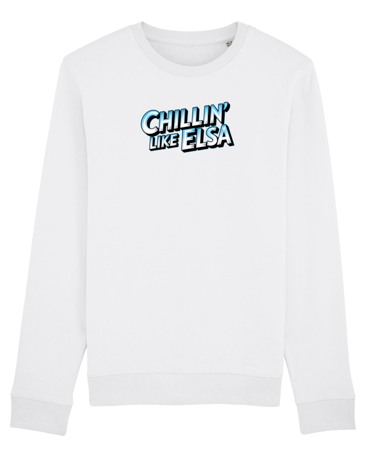 Bluză mânecă lungă Unisex Rise White