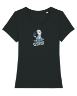 THE COLD NEVER BOTHERED ME ANYWAY 2 Tricou mânecă scurtă guler larg fitted Damă Expresser