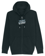 THE COLD NEVER BOTHERED ME ANYWAY 3 Hanorac cu fermoar Unisex Connector
