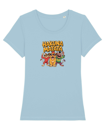 HAKUNA MATATA - NO WORRIES - FARA GRIJI Sky Blue