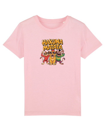 HAKUNA MATATA - NO WORRIES - FARA GRIJI Cotton Pink