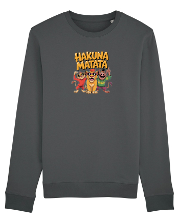 HAKUNA MATATA - NO WORRIES - FARA GRIJI Anthracite