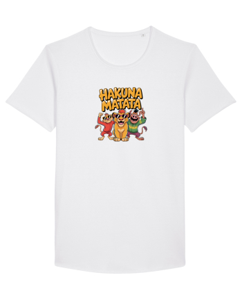 HAKUNA MATATA - NO WORRIES - FARA GRIJI White