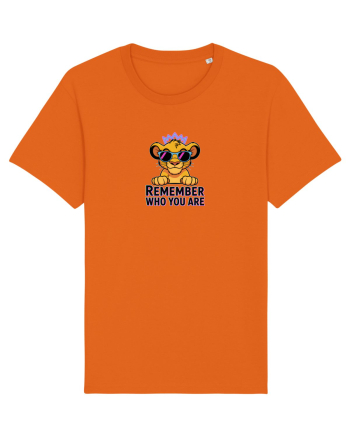 REMEMBER WHO YOU ARE - NU UITA CINE ESTI Bright Orange