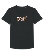 D`OH! 2 Tricou mânecă scurtă guler larg Bărbat Skater