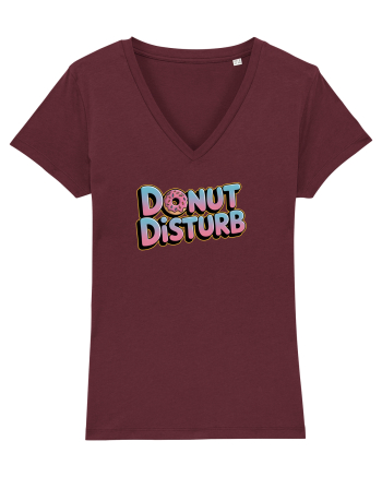 DONUT DISTURB 2 Burgundy