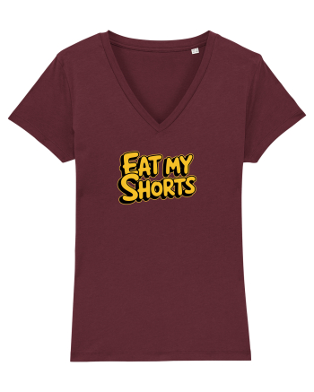 EAT MY SHORTS 2 Burgundy