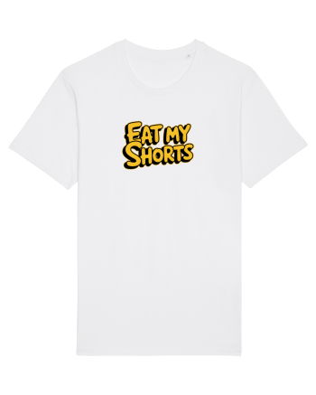 EAT MY SHORTS 2 White